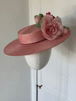 Load image into Gallery viewer, Petite Rose Boater