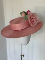 Load image into Gallery viewer, Petite Rose Boater