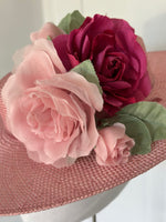 Load image into Gallery viewer, Petite Rose Boater
