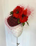 Load image into Gallery viewer, Vintage Poppy Pillbox