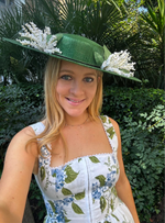 Load image into Gallery viewer, Lily of the Valley Boater
