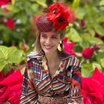 Load image into Gallery viewer, Vintage Poppy Pillbox
