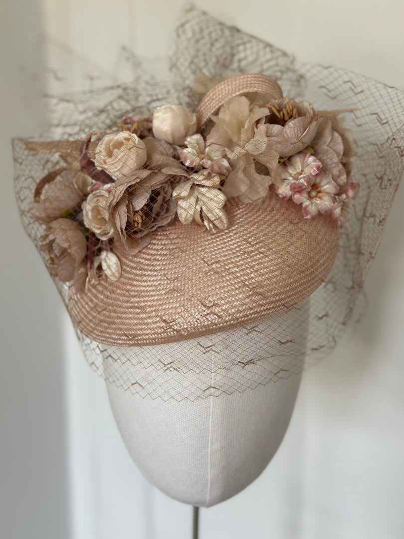 Vintage Flower Pillbox