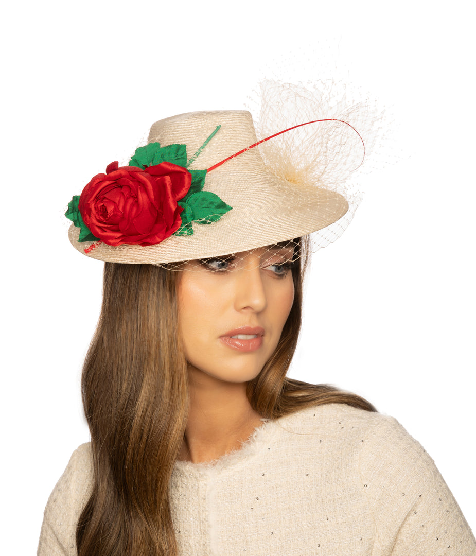 Rose Tilt Bonnet