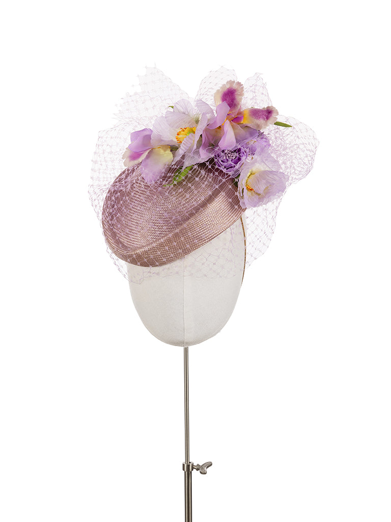Vintage Iris Pillbox