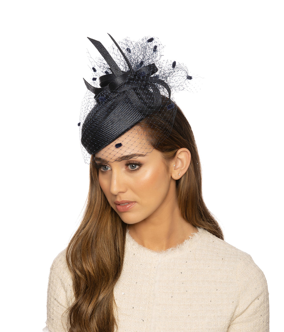 Double Loop Veil Pillbox